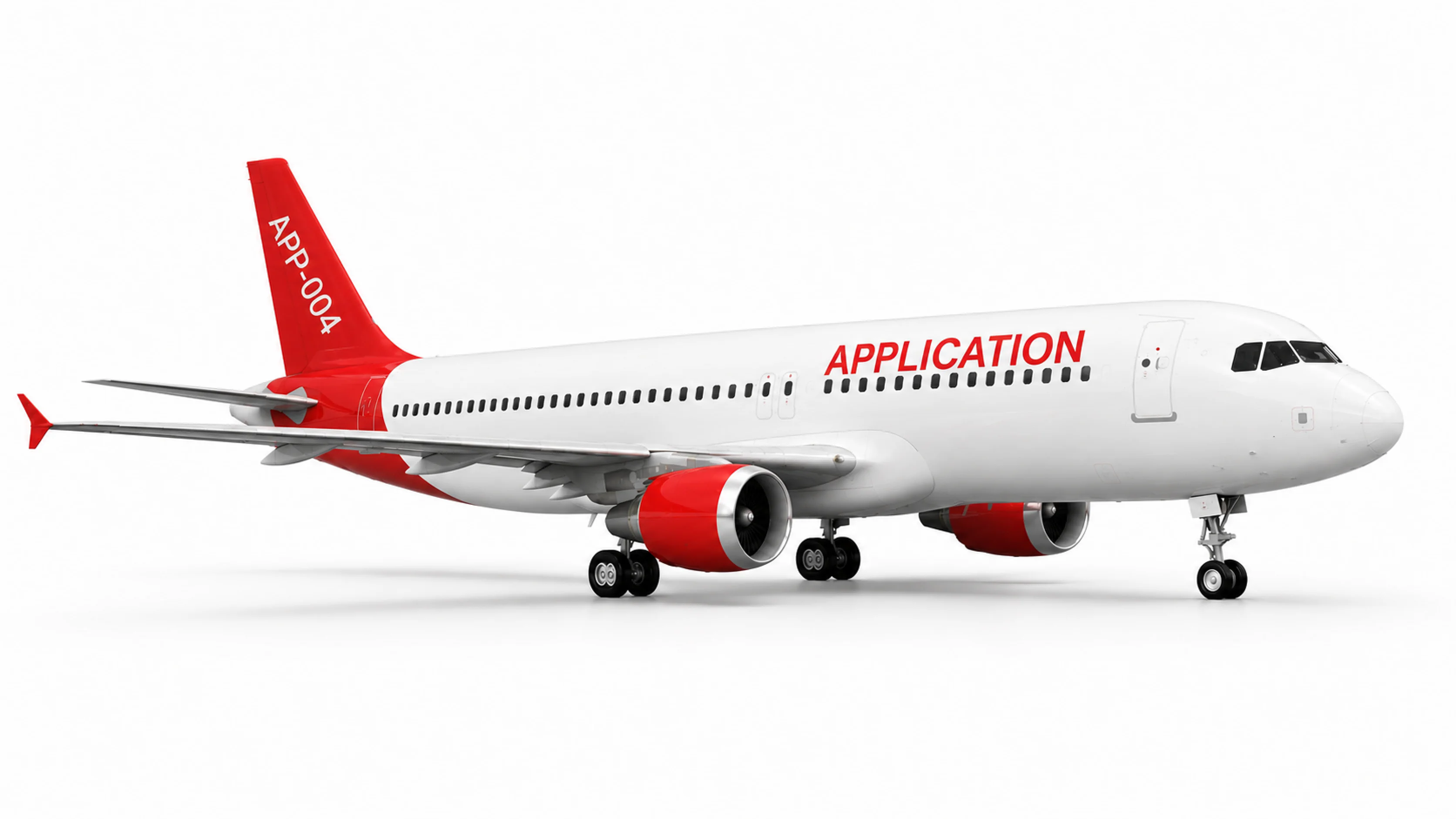 Commercial aircraft in flight — Production stage